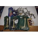 Quantity of Various Horse Bits and a bag of Gum Bits