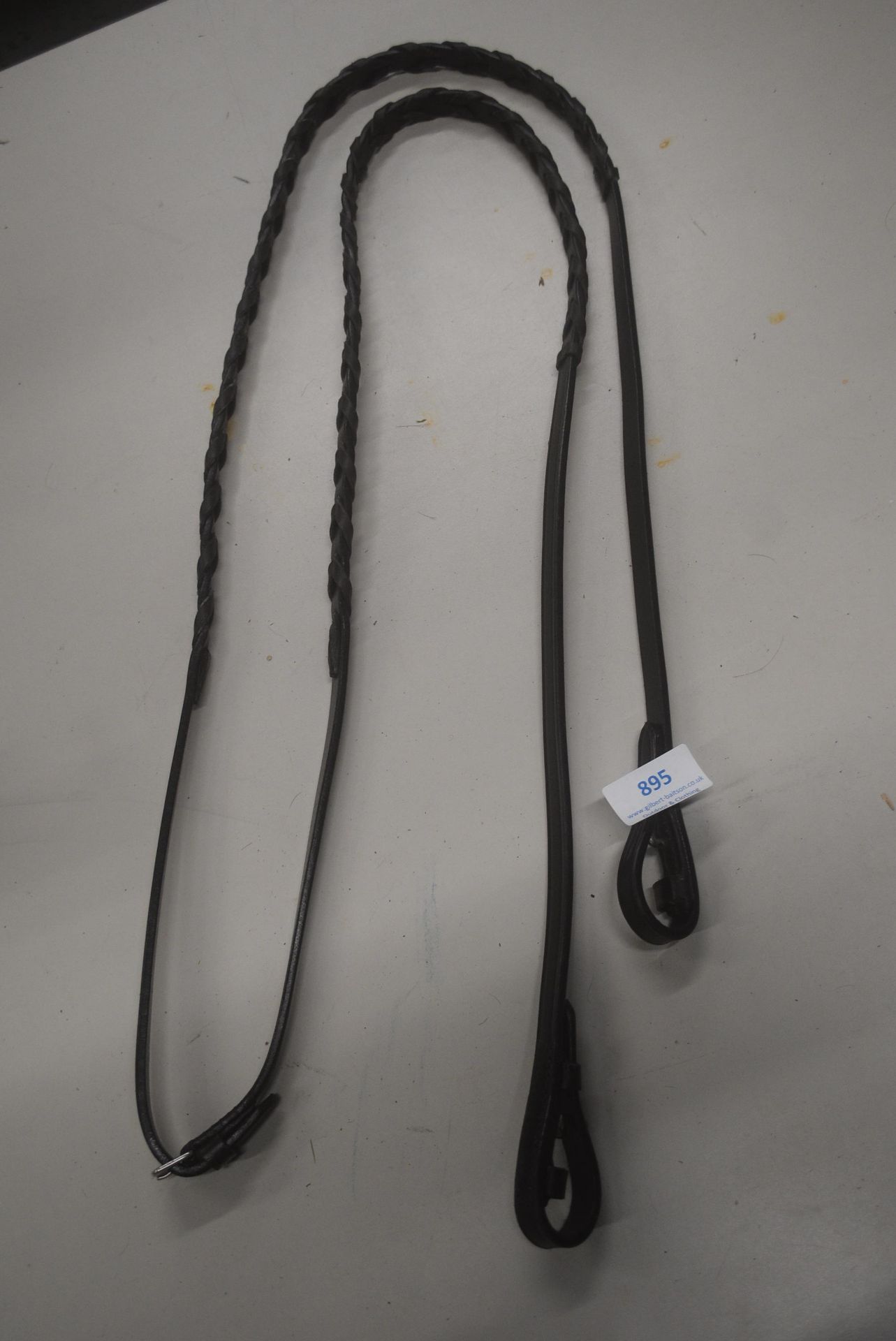 Dark Brown Laced Leather Reigns