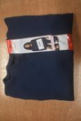 *32 Degrees Heat Sueded Soft Feel Crewneck Jumper in Navy Size: M