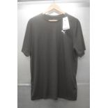 *Puma Black Moisture Wicking Spots Top Size: L