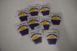 Quantity of Horse Shave Blades