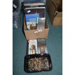 Clock Reference Books and Spare Parts Including Britten’s