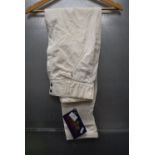 Georg Schumacher Off White Breeches Size: 32 Regular