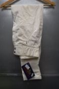Georg Schumacher Off White Breeches Size: 32 Regular