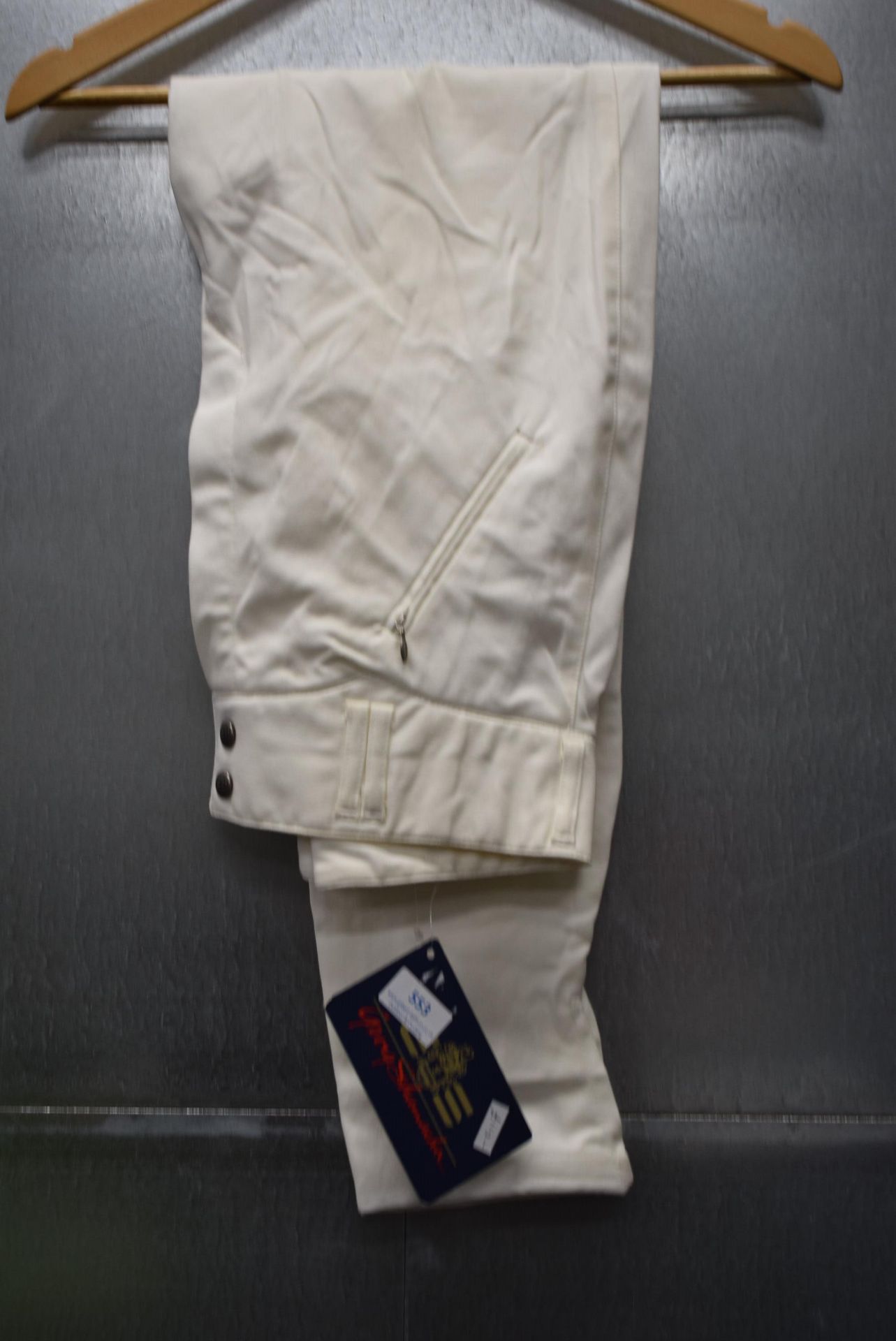 Georg Schumacher Off White Breeches Size: 32 Regular