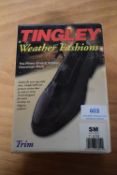Tingley Trim Stretch Rubber Overshoes in Black Size: S (American 7-8.5)