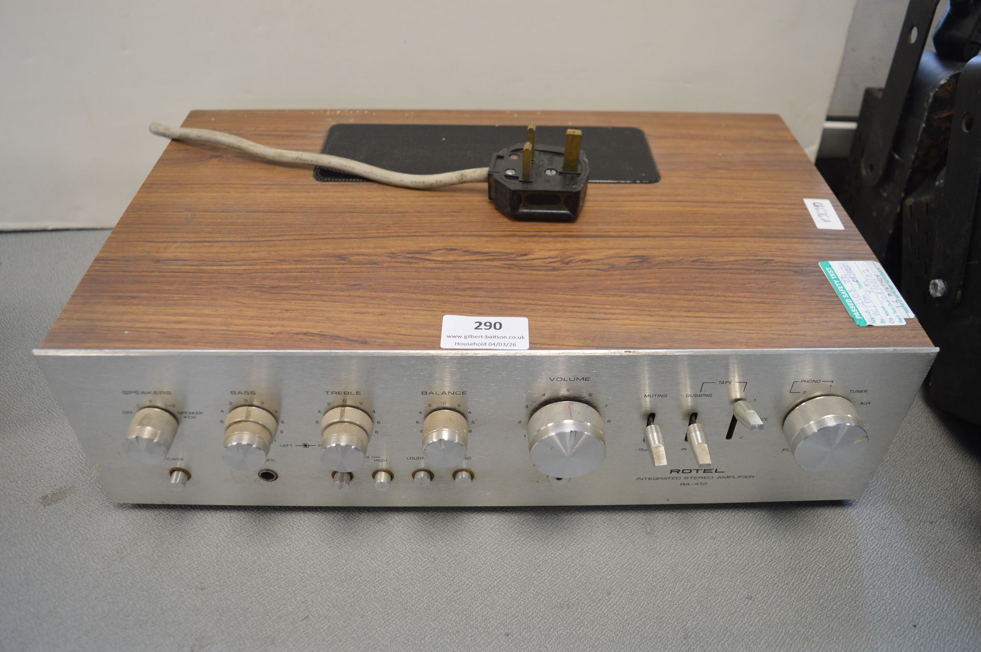 Rotel Amplifier RA-412