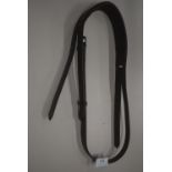 Leather Hunter Style Full Headpiece in Brown Size: Full