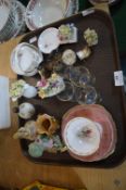 Decorative Pottery Ornaments, plus a Suzie Cooper Trio