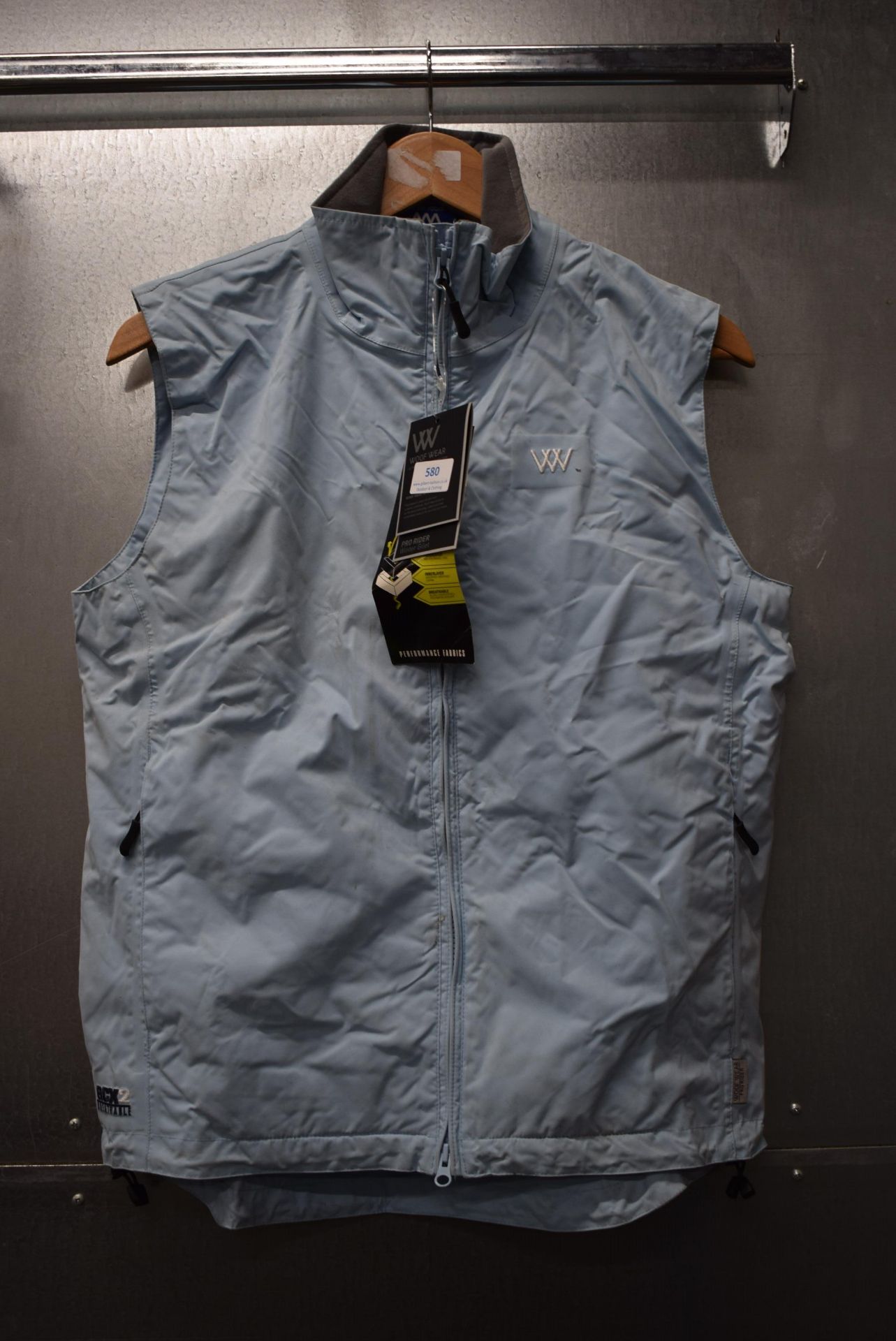 Woof Wear Pro Rider Winter Gilet in Starlight Blue Size: 12