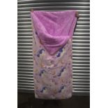 *Reversible Zip Up Fleece Blanket