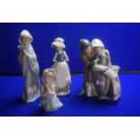 4x Nao Porcelain Figurines (1x AF)