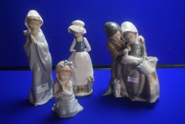 4x Nao Porcelain Figurines (1x AF)