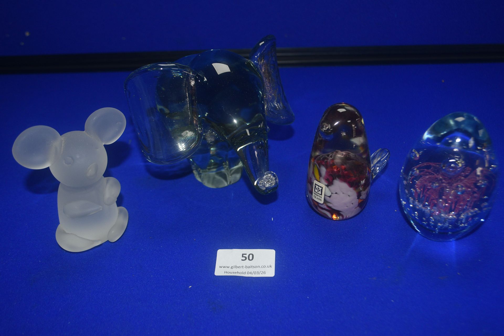4x Glass Paperweights - Image 2 of 2
