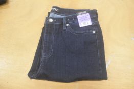 *Buffalo High Rise Stright Leg Stretch Denim Jeans Size: 8