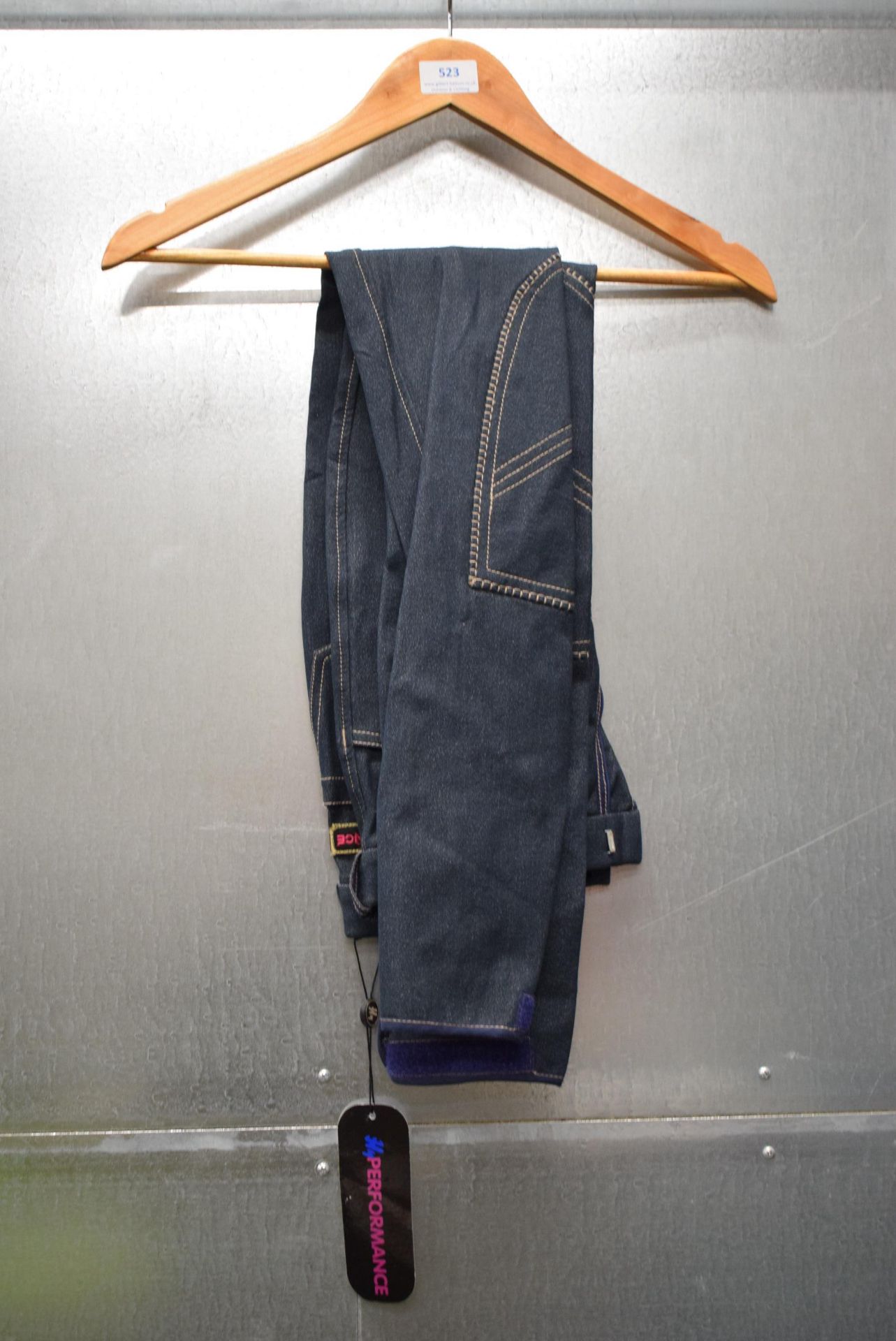 Hy Performance Denim Look Breeches Size: 24