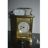 Bayard Manual French Brass Carriage Clock in Working Condition