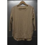 *Kirkland Lady’s Beige 3/4 Sleeve Top Size: M