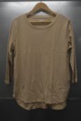 *Kirkland Lady’s Beige 3/4 Sleeve Top Size: M