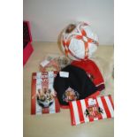 Sunderland Signed Football, plus Hats and Collectibles