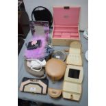 Jewellery Boxes, Bags and Mirrors