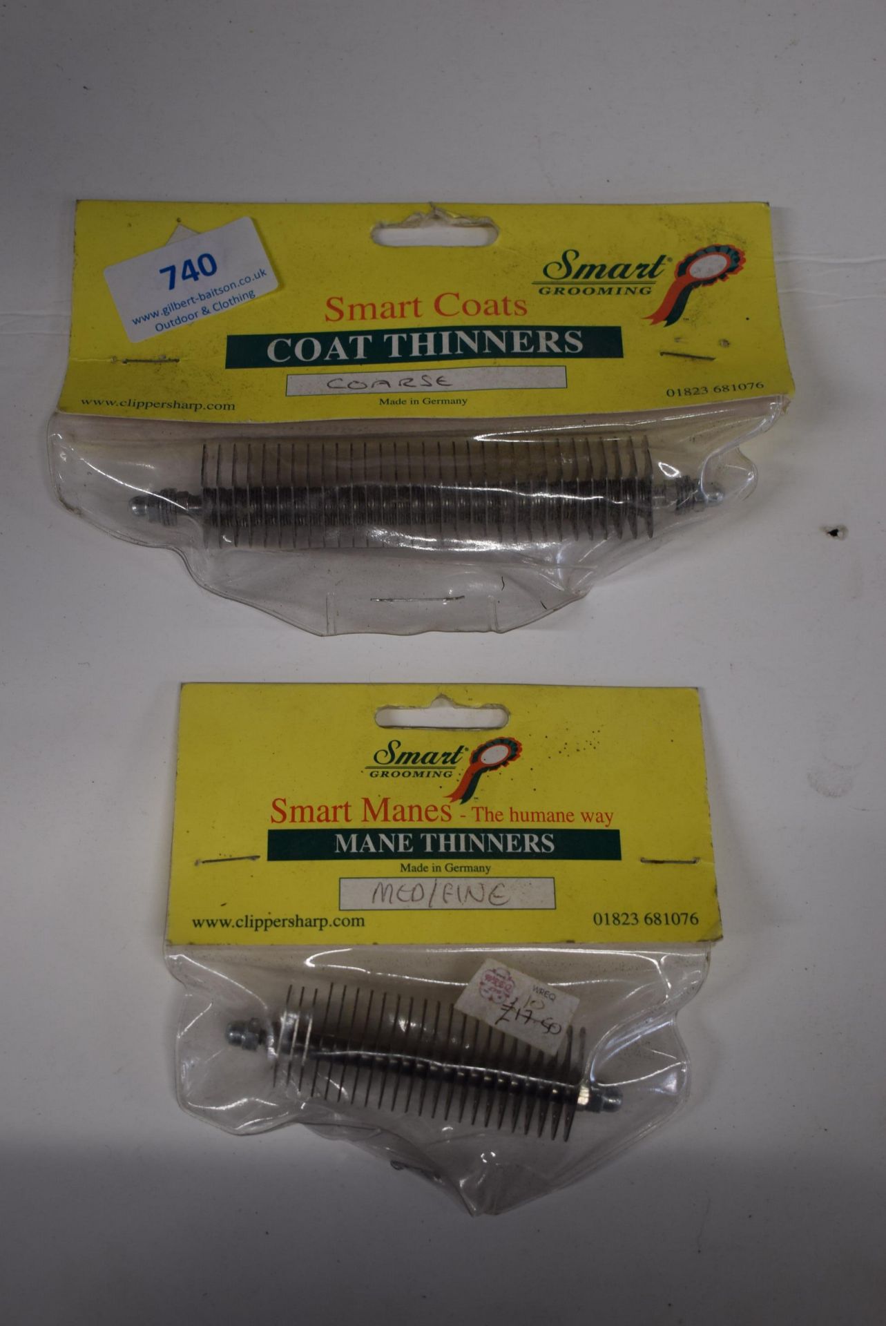 Smart Grooming Corse and Medium/Fine Clipper Blades