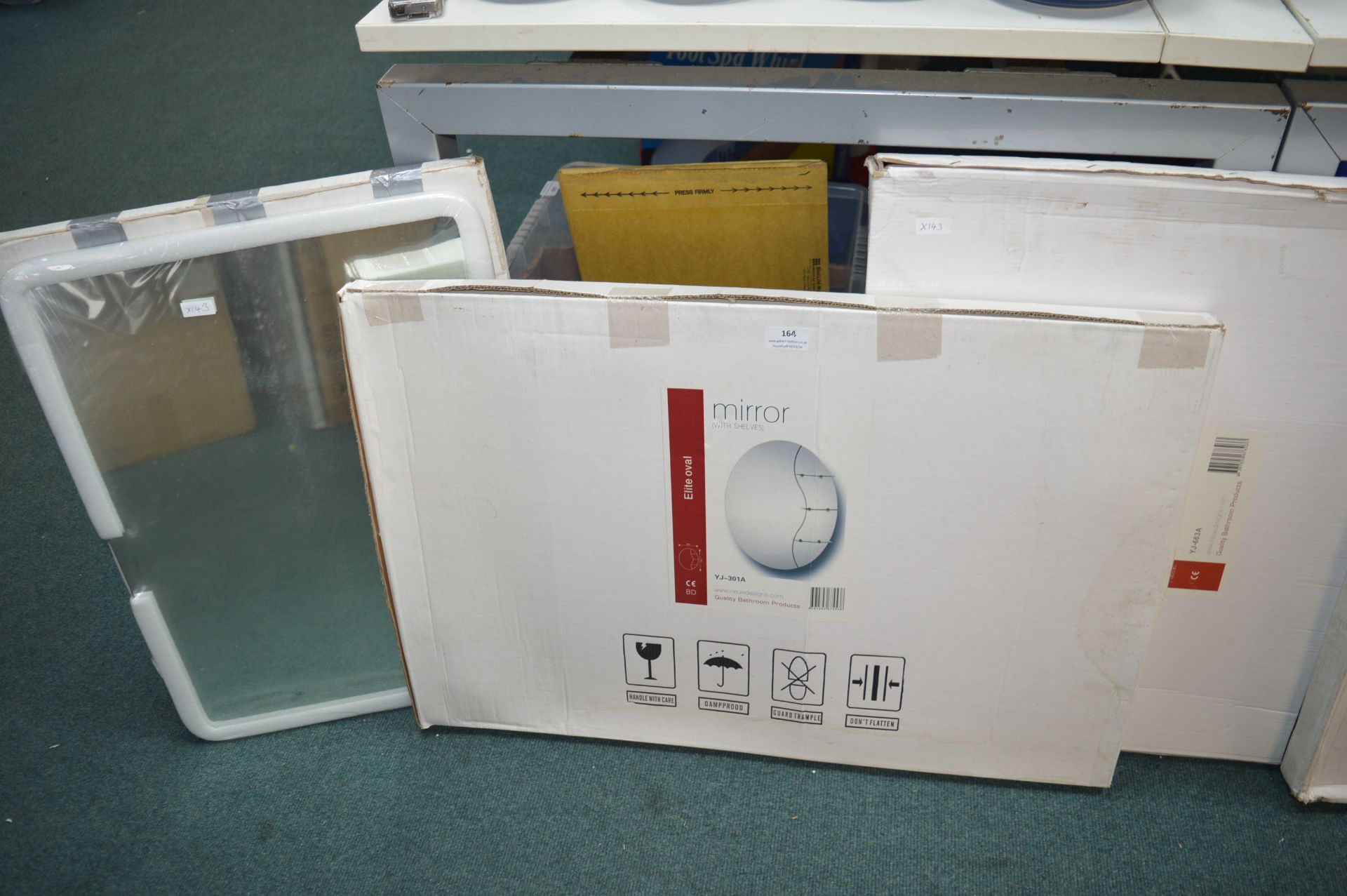2x Neue Design Mirrors (new with packaging)