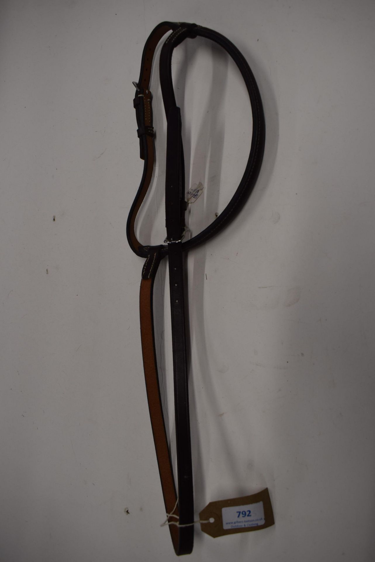 Jefferies Cavesson Noseband Raised Pony Havana