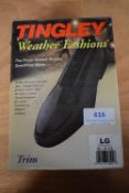 Tingley Trim Stretch Rubber Overshoes in Black Size: L (American 10-11.5)