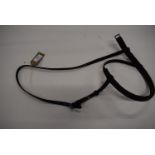 Zilco Synthetic Cavesson Noseband Cob Black