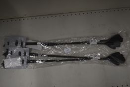 4x Black Riding Whips