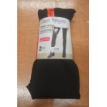 *Ellen Reyes Fleece Lined Leggings 2pk Size: M