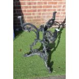 Cast Iron Garden Table Support