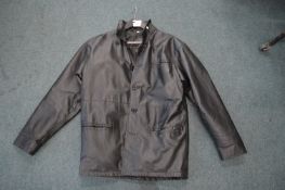 Designer Collection Men’s Leather Jacket Size: S