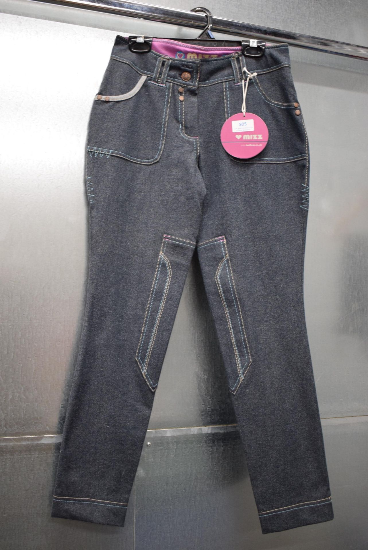 Mizz Just Togs Latina Jean Breech Denim Blue Child’s 26”