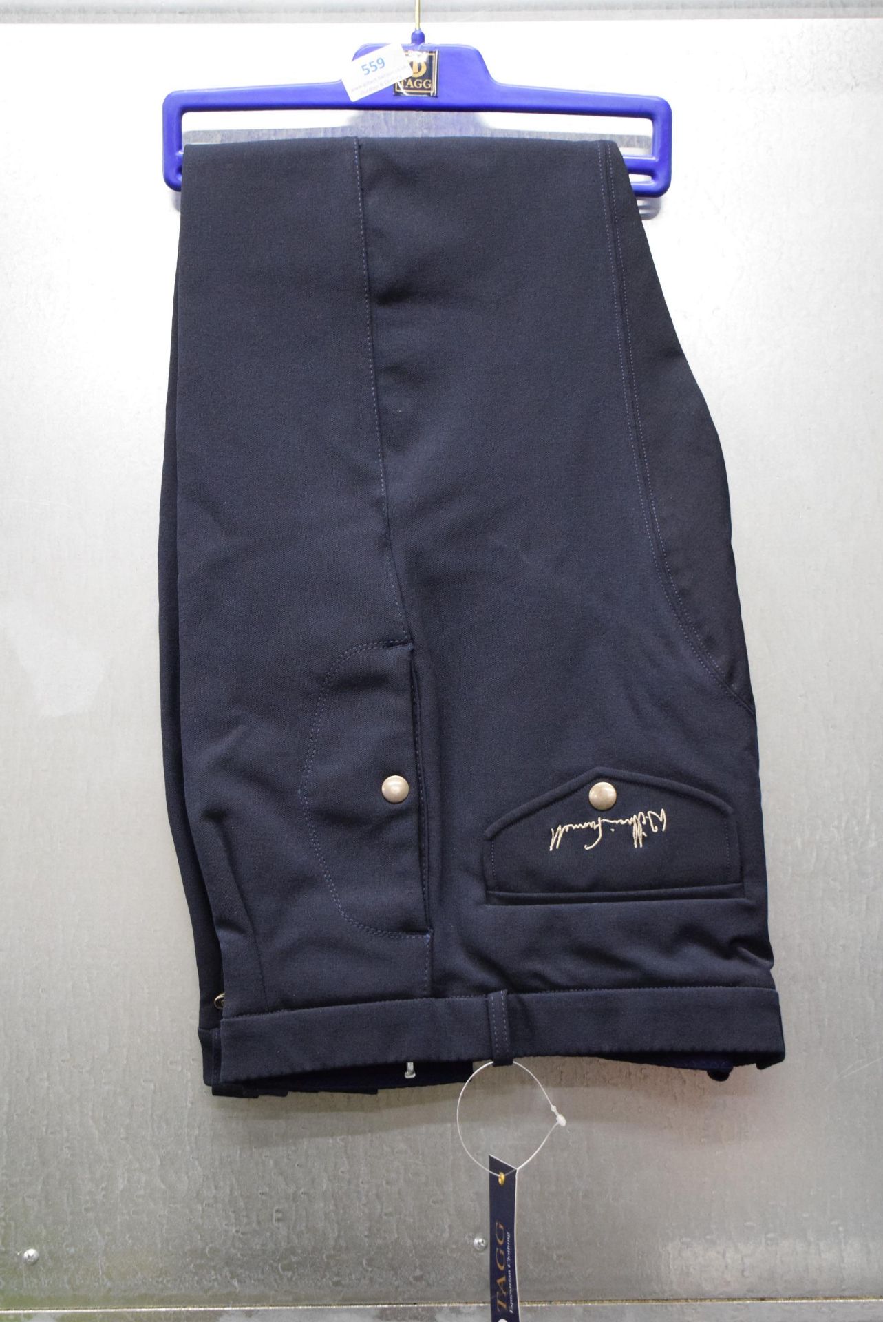 Tagg Funnel Peevey Navy Breeches Size: M 36