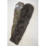 Jack Murphy Rich Coffee Faux Fur Scarf
