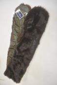 Jack Murphy Rich Coffee Faux Fur Scarf