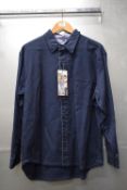 Jack Murphy Lifestyle 98% Cotton Long Sleeve Columbia Crew Shirt Size: M