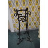 Wrought Iron Plant Stand