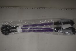 5x Purple & Black Riding Whips