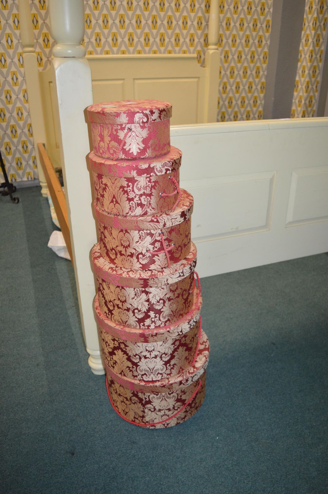 Set of 6 Stacking Storage Boxes