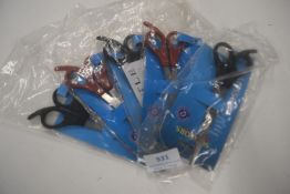 5x Pairs of Straight Scissors