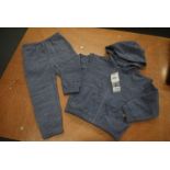 Andy & Evan 2pc Loungewear Set in Navy Heather Age: 3 years
