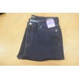 *Buffalo High Rise Stright Leg Stretch Denim Jeans Size: 8