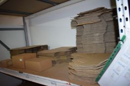 *Contents of 2x Shelves to Include Assorted Kite Packaging Boxes