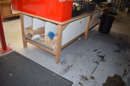 *3m x 1.2m Workbench with Storage