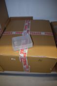*Box of 110x Lidded Containers