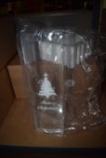 *7x Clear Plastic “Merry Christmas” Bottle Holders