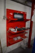 *Wall Mounted Shelving Unit with Xenta Monitor